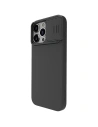 Kup Etui Nillkin CamShield Silky Silicone Case Apple iPhone 15 Pro Max czarne - NLK1278 - {ean13} - Sklep Home Screen