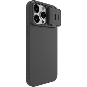 Buy Nillkin CamShield Silky Silicone Case Apple iPhone 15 Pro Max black - NLK1278 - {ean13} - Home Screen Store Europe