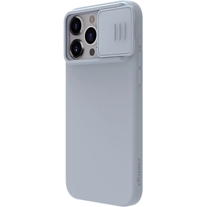 Buy Nillkin CamShield Silky Silicone Case Apple iPhone 15 Pro Max gray - NLK1279 - {ean13} - Home Screen Store Europe