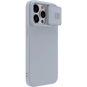 Buy Nillkin CamShield Silky Silicone Case Apple iPhone 15 Pro Max gray - NLK1279 - {ean13} - Home Screen Store Europe