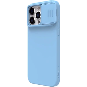 Buy Nillkin CamShield Silky Silicone Case Apple iPhone 15 Pro Max blue - NLK1280 - {ean13} - Home Screen Store Europe
