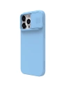 Kup Etui Nillkin CamShield Silky Silicone Case Apple iPhone 15 Pro Max kék - NLK1280 - {ean13} - Sklep Home Screen