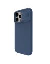 Kup Etui Nillkin CamShield Silky Silicone Case Apple iPhone 15 Pro Max sötétkék - NLK1281 - {ean13} - Sklep Home Screen