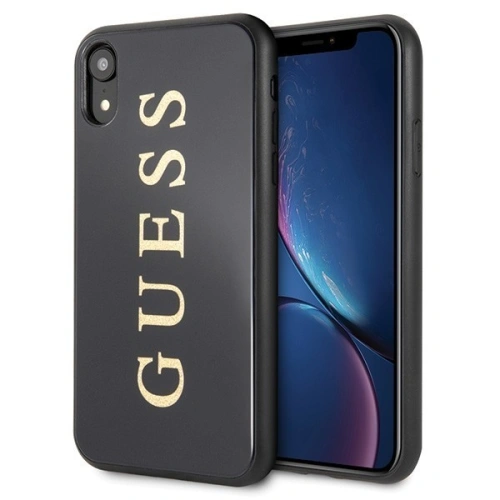 Kup Etui Guess GUHCI61TGGGBK Apple iPhone XR černý/black hard case Classic Double Layer Glitter - GUE067BLK - {ean13} - Sklep Home Screen