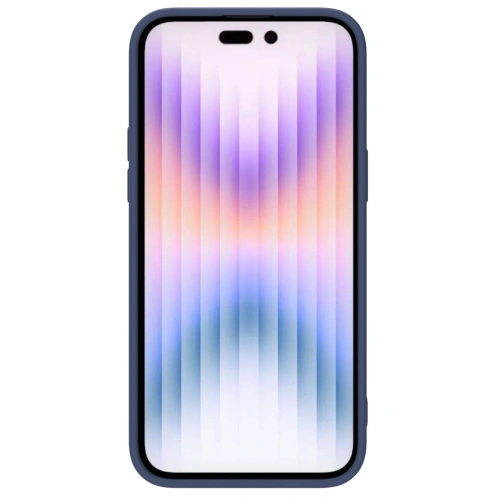 Kup Etui Nillkin CamShield Silky Silicone Case Apple iPhone 15 Pro Max sötétkék - NLK1281 - {ean13} - Sklep Home Screen