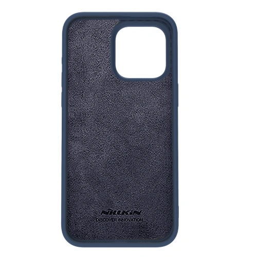 Kup Etui Nillkin CamShield Silky Silicone Case Apple iPhone 15 Pro Max sötétkék - NLK1281 - {ean13} - Sklep Home Screen