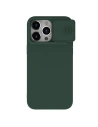 Etui Nillkin CamShield Silky Silicone Case Apple iPhone 15 Pro Max zelené