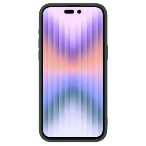 Kup Etui Nillkin CamShield Silky Silicone Case Apple iPhone 15 Pro Max zielone - NLK1282 - {ean13} - Sklep Home Screen