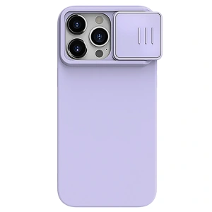 Buy Nillkin CamShield Silky Silicone Case Apple iPhone 15 Pro Max purple - NLK1283 - {ean13} - Home Screen Store Europe