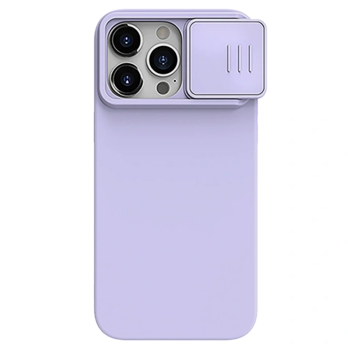 Kup Etui Nillkin CamShield Silky Silicone Case Apple iPhone 15 Pro Max fialové - NLK1283 - {ean13} - Sklep Home Screen