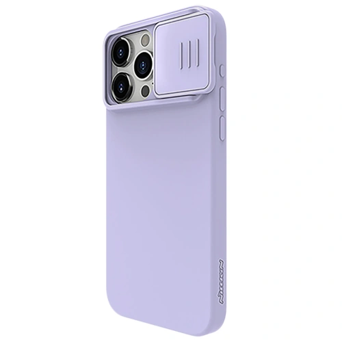 Kup Etui Nillkin CamShield Silky Silicone Case Apple iPhone 15 Pro Max fialové - NLK1283 - {ean13} - Sklep Home Screen