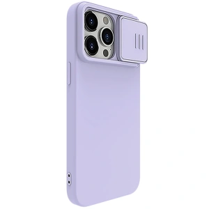 Buy Nillkin CamShield Silky Silicone Case Apple iPhone 15 Pro Max purple - NLK1283 - {ean13} - Home Screen Store Europe