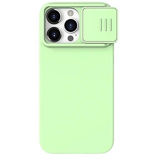 Kup Etui Nillkin CamShield Silky Silicone Case Apple iPhone 15 Pro Max mátové - NLK1284 - {ean13} - Sklep Home Screen