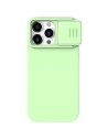 Nillkin CamShield Silky Silicone Case Apple iPhone 15 Pro Max mint