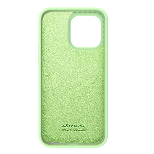 Kup Etui Nillkin CamShield Silky Silicone Case Apple iPhone 15 Pro Max miętowe - NLK1284 - {ean13} - Sklep Home Screen