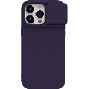 Buy Nillkin CamShield Silky Silicone Case Apple iPhone 15 Pro Max dark purple - NLK1285 - {ean13} - Home Screen Store Europe