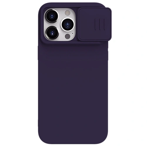 Buy Nillkin CamShield Silky Silicone Case Apple iPhone 15 Pro Max dark purple - NLK1285 - {ean13} - Home Screen Store Europe