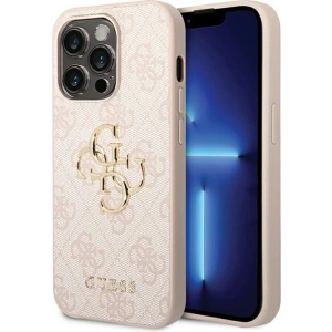 Kup Etui Guess GUHCP15X4GMGPI Apple iPhone 15 Pro Max kemény tok 4G Nagy Fém Logo rózsaszín/pink - GUE2998 - {ean13} - Sklep Home Screen
