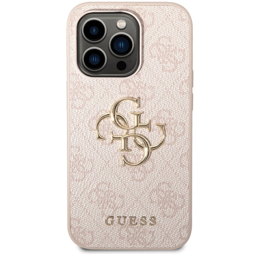 Kup Etui Guess GUHCP15X4GMGPI Apple iPhone 15 Pro Max kemény tok 4G Nagy Fém Logo rózsaszín/pink - GUE2998 - {ean13} - Sklep Home Screen