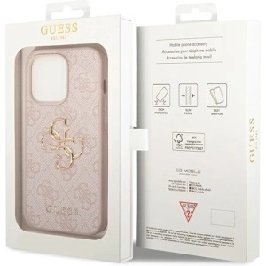 Kup Etui Guess GUHCP15X4GMGPI Apple iPhone 15 Pro Max hardcase 4G Big Metal Logo różowy/pink - GUE2998 - {ean13} - Sklep Home Screen