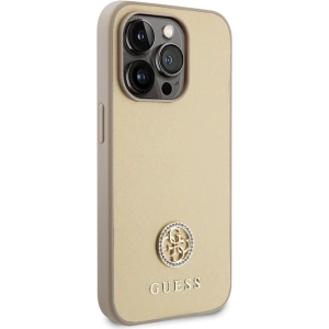 Kup Etui Guess GUHCP15XPS4DGPD Apple iPhone 15 Pro Max hardcase Strass Metal Logo złoty/gold - GUE2999 - {ean13} - Sklep Home Screen