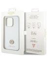 Kup Case Guess GUHCP15XPS4DGPS Apple iPhone 15 Pro Max Hardcase Strass Metall-Logo Silber/silver - GUE3001 - {ean13} - Sklep Home Screen