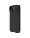 Kup Etui Nillkin CamShield Silky Silicone Case Apple iPhone 15 Plus / 14 Plus czarne - NLK1286 - {ean13} - Sklep Home Screen