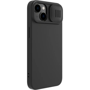 Kup Etui Nillkin CamShield Silky Silicone Case Apple iPhone 15 Plus / 14 Plus czarne - NLK1286 - {ean13} - Sklep Home Screen