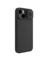 Kup Etui Nillkin CamShield Silky Silicone Case Apple iPhone 15 Plus / 14 Plus czarne - NLK1286 - {ean13} - Sklep Home Screen