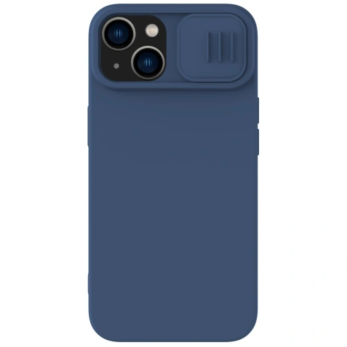 Kup Etui Nillkin CamShield Silky Silicone Case Apple iPhone 15 Plus / 14 Plus tmavě modré - NLK1287 - {ean13} - Sklep Home Screen