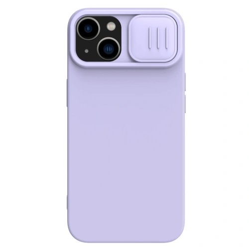 Kup Case Nillkin CamShield Silky Silicone Case Apple iPhone 15 Plus / 14 Plus lila - NLK1288 - {ean13} - Sklep Home Screen