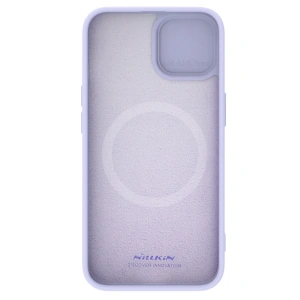 Etui Nillkin CamShield Silky Silicone Case Apple iPhone 15 Plus / 14 Plus fioletowe
