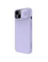 Kup Etui Nillkin CamShield Silky Silicone Case Apple iPhone 15 Plus / 14 Plus fioletowe - NLK1288 - {ean13} - Sklep Home Screen