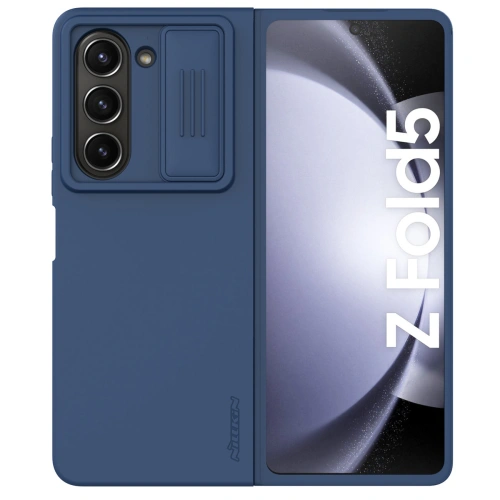 Kup Case Nillkin CamShield Silky Silicone Case Samsung Galaxy Z Fold5 dunkelblau - NLK1290 - {ean13} - Sklep Home Screen