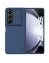 Nillkin Samsung Carcasă CamShield Silky Silicone Galaxy Z Fold5 albastru închis