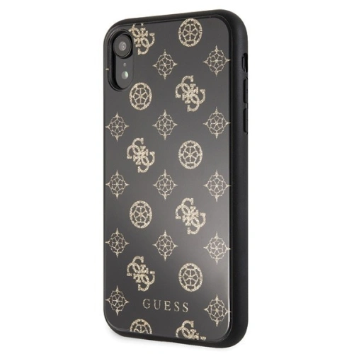 Kup Etui Guess GUHCI61TGGPBK Apple iPhone XR černý/black hard case Peony G Double Layer Glitter - GUE068BLK - {ean13} - Sklep Home Screen