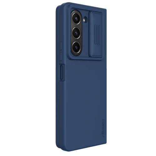 Kup Case Nillkin CamShield Silky Silicone Case Samsung Galaxy Z Fold5 dunkelblau - NLK1290 - {ean13} - Sklep Home Screen