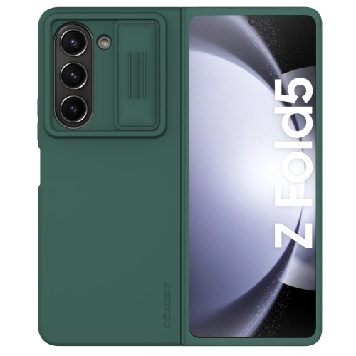 Kup Etui Nillkin CamShield Silky Silicone Case Samsung Galaxy Z Fold5 tmavě zelené - NLK1291 - {ean13} - Sklep Home Screen
