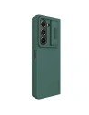 Kup Nillkin Samsung Carcasă CamShield Silky Silicone Galaxy Z Fold5 verde închis - NLK1291 - {ean13} - Sklep Home Screen