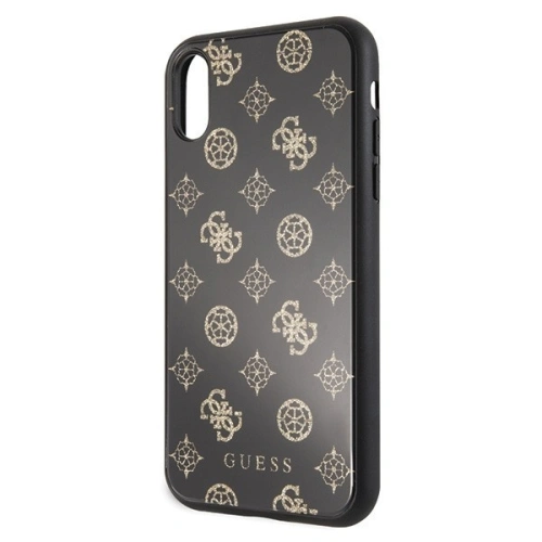 Kup Etui Guess GUHCI61TGGPBK Apple iPhone XR černý/black hard case Peony G Double Layer Glitter - GUE068BLK - {ean13} - Sklep Home Screen