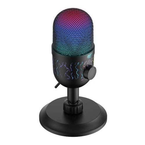 Kup Mikrofon Havit GK52 RGB 48 kHz/16 bit - HVT234 - {ean13} - Sklep Home Screen
