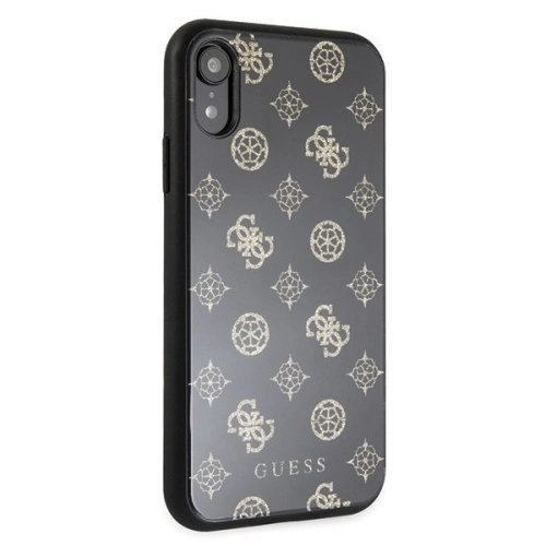 Kup Etui Guess GUHCI61TGGPBK Apple iPhone XR černý/black hard case Peony G Double Layer Glitter - GUE068BLK - {ean13} - Sklep Home Screen