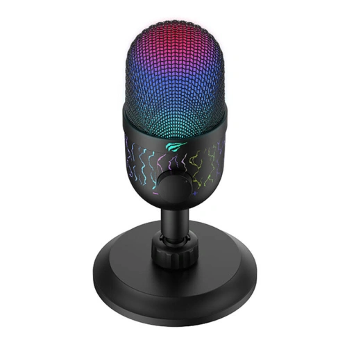 Kup Mikrofon Havit GK52 RGB 48 kHz/16 bit - HVT234 - {ean13} - Sklep Home Screen