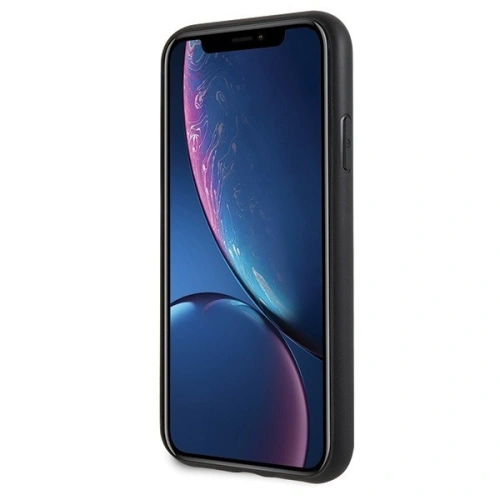 Kup Case Guess GUHCI61TGGPBK Apple iPhone XR schwarz/black hard case Peony G Double Layer Glitter - GUE068BLK - {ean13} - Sklep Home Screen
