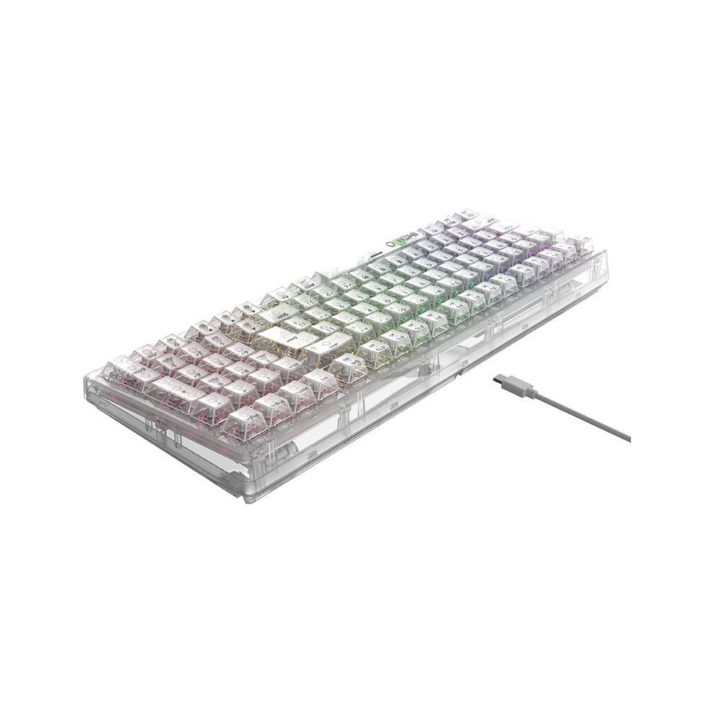 Klawiatura gamingowa mechaniczna Havit KB875L przezroczysta