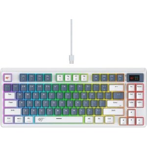 Kup Herní mechanická klávesnice Havit KB884L bílá - HVT237 - {ean13} - Sklep Home Screen