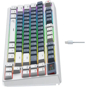 Havit KB884L white mechanical gaming keyboard