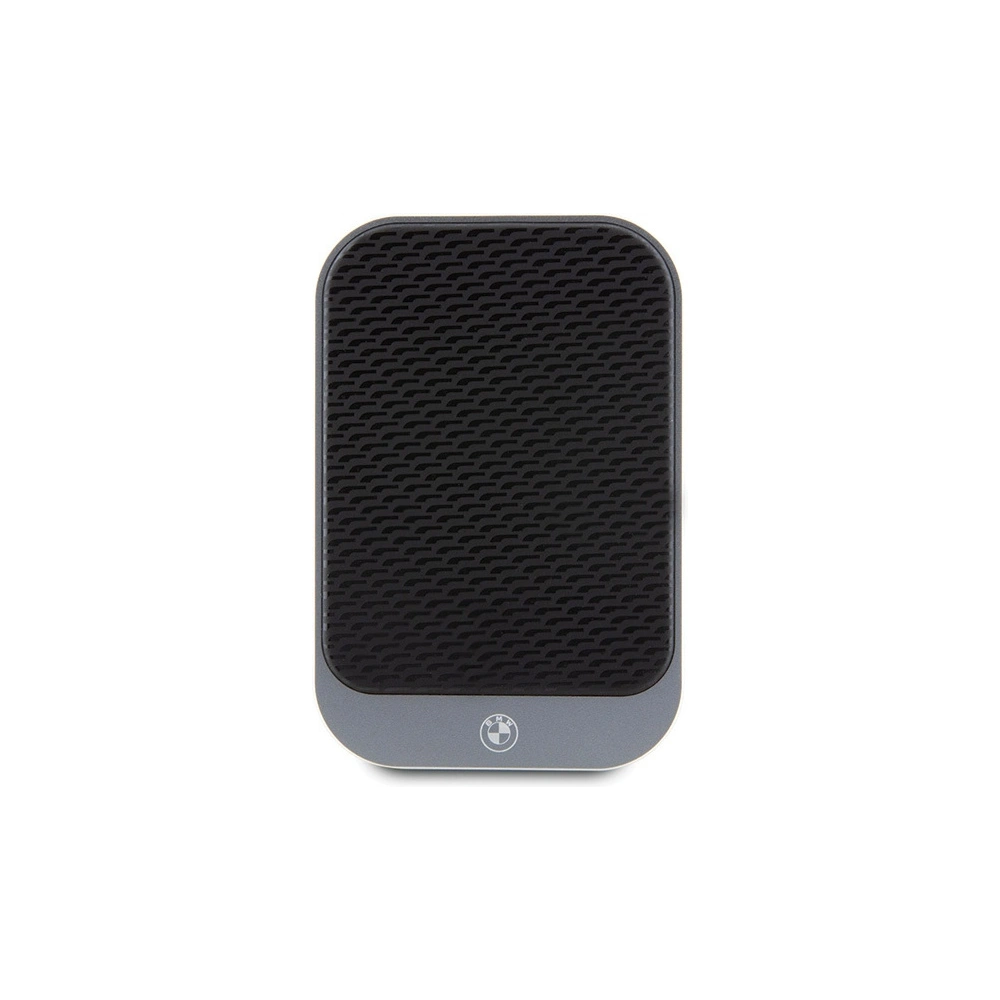 Uchwyt samochodowy indukcyjny BMW BMMWCCDTPK 15W do szyby / do kratki nawiewu MagSafe Signature Edition czarny/black