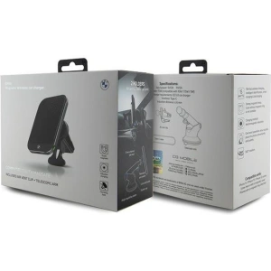 Kup Uchyt do auta indukční BMW BMMWCCDTPK 15W na sklo / do mřížky ventilace MagSafe Signature Edition černý/black - BMW523 - {ean13} - Sklep Home Screen