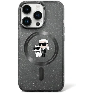 Kup Case Karl Lagerfeld KLHMN61HGKCNOK Apple iPhone XR / 11 Hardcase Karl&Choupette Glitter MagSafe schwarz/black - KLD1751 - {ean13} - Sklep Home Screen